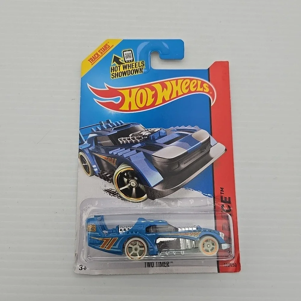Hot Wheels Two Timer HW Race Blue Track Stars 190/250 Diecast Car